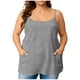thumbnail image 1 of TaTaai Plus Size Summer Tank Tops, Women's Loose Camisole with Pockets, Soft Round Neck Sleeveless Blouse for Casual Wear, Vacation, Dating, Office and Home, All Season Staple Piece Gift, 1 of 6
