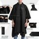 thumbnail image 3 of Poncho de estilo militar multiuso Rip Stop camuflaje lluvia Poncho con capucha impermeable para actividades al aire libre, 3 of 5