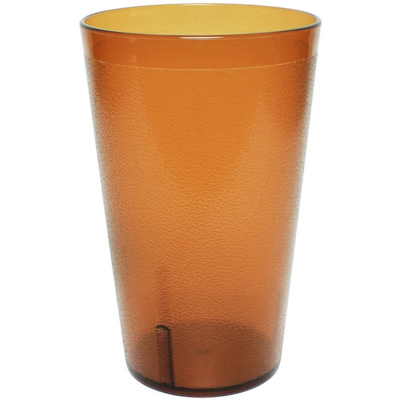 Excellante 32 oz tumbler, amber, comes in dozen