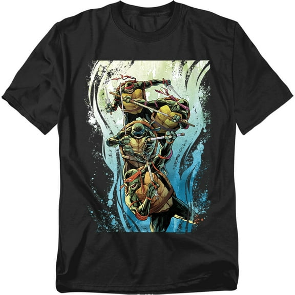 Tmnt T-Shirt Cool Rainbow Warriors Unisex Graphic Tee For Men & Women