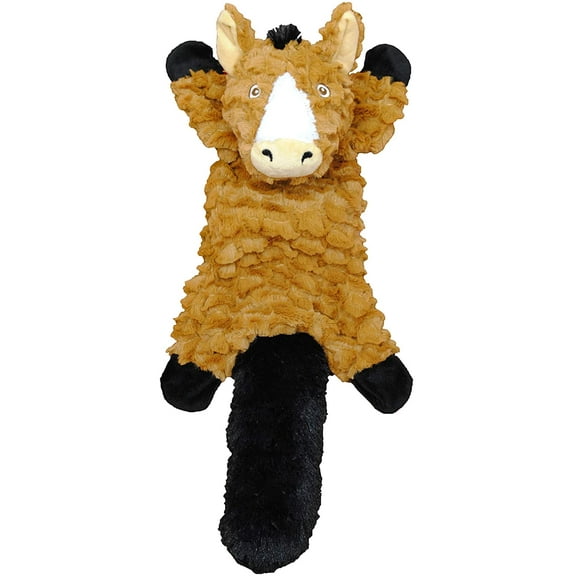 Jolly Pets Fat Tail Small Horse, Tug and Toss Toy For Dogs