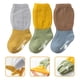 thumbnail image 3 of 3 pares de calcetines no deslizantes para bebés calcetines para niños pequeños con agarres medianos tubos de piso babys calcetines, 3 of 5