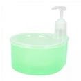thumbnail image 1 of Dispensador de Jabón para Platos 3x con Soporte para Esponja, Dispensador de Jabón para Platos, Dispensador de Jabón Líquido para Manos Recargable de 3 piezas, 1 of 8