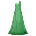 thumbnail image 5 of IDALL Wedding Guest Dresses,Prom Dresses Women Sequin Prom Party Gown Sexy Gold Evening Bridesmaid V Neck Long Dress Maxi Dresses,Formal Dresses,Graduation Dress Green Dress 2XL, 5 of 6
