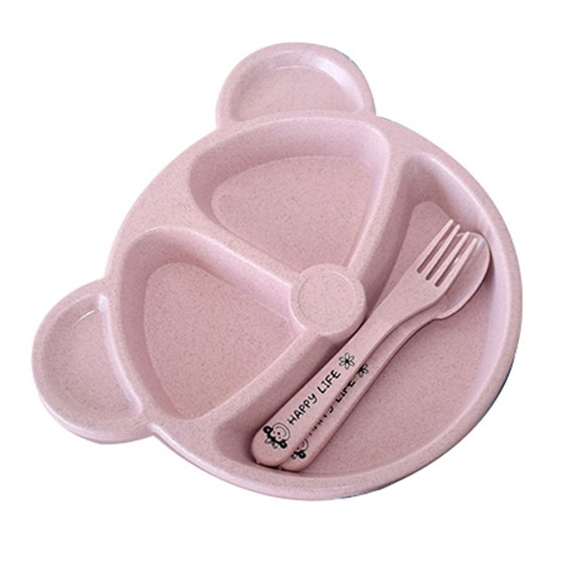 Kid Tableware,Wheat Straw Children Tableware Kids Bowl Wheat Straw Kids Bowl Built to Last