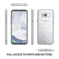 thumbnail image 6 of Ringke Air Prism Case Compatible with Samsung Galaxy S8, 3D Geometric Design Slim TPU Cover - Clear, 6 of 7