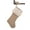 Other, variant on fenncostyles.com Holiday Décor Jute Design Natural Christmas Stocking, One Piece