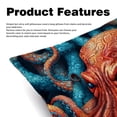thumbnail image 2 of Octopus Elegant Velvet Throw Pillow Covers Set with Unique Patterns - 16x16", 18x18", 20x20" - Pack of 2 for Chair Pillow Covers and Various Occasions, 2 of 6