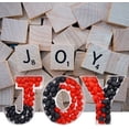 thumbnail image 4 of 8" Fillable Cardboard Letter Shaped Box Paper Mache Birthday Party Sweets Candy Tray (J), 4 of 4