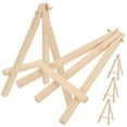 thumbnail image 3 of MasteelfCA 5pcs Tabletop Easel for Card Wooden Easel Mini Wood Display Easels Wood Display Easel Stand, 3 of 8