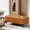 Brown, variant on Apeaka Storage Ottoman Bench, End of Bed Storage Bench with Gold Base & Diamond Tufted Design for Living Room, Mid-Century Modern Upholstered Bench with Seating for Entryway