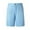 Sky Blue, variant on Mens Golf Shorts Stretchy Elastic Waist Short Chino Pants Summer Beachwear Casual Vacation Shorts with Pockets Gray S