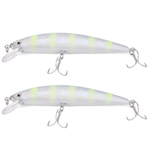 Señuelo de pesca, 2 piezas, señuelo de pececillo que se hunde, placa de lengüeta, cebo de pesca, cebo de pesca que se hunde, características líderes de clase