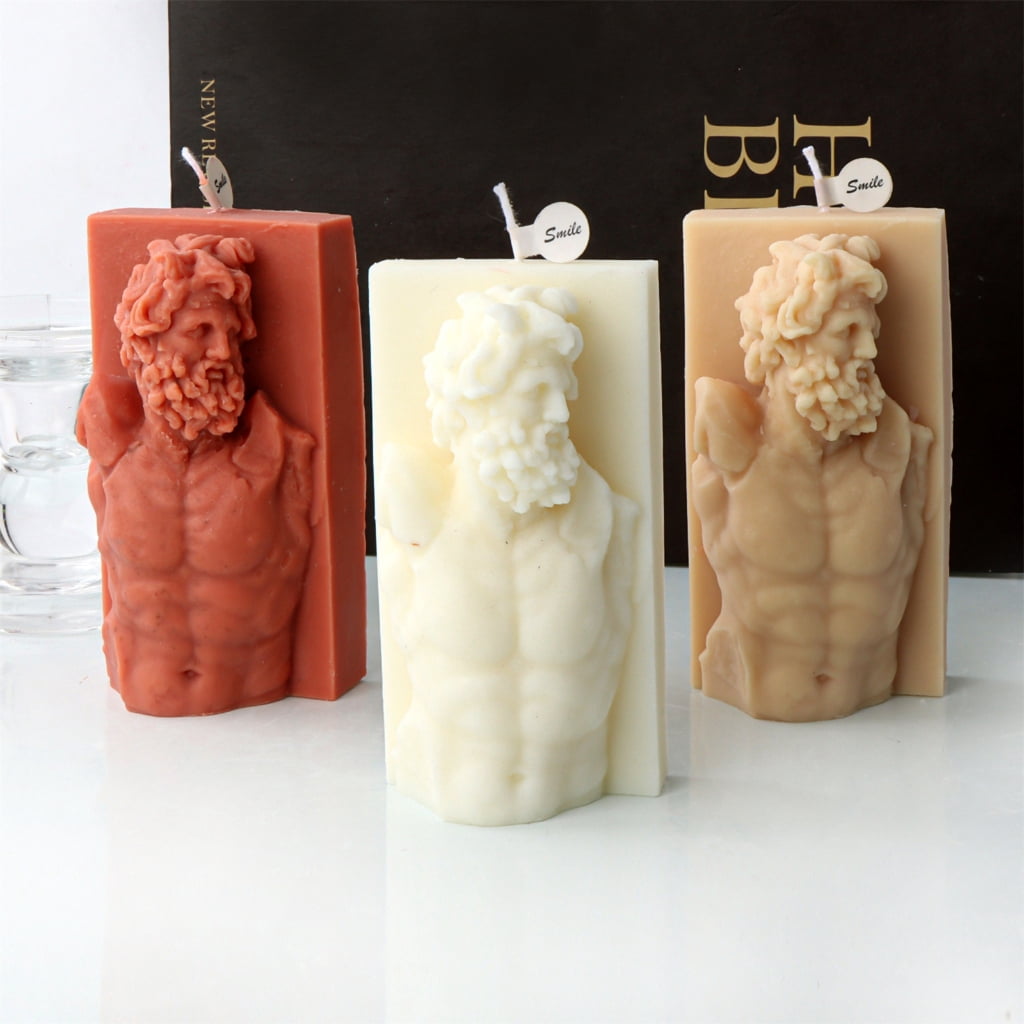 BQBQERT Laocoon Statue Mold for Gypsum Ornaments Home Decorations, Laocoon Sculpture Resin Mold