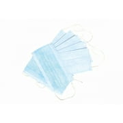Ear Loop Face Mask Disposable Face Masks with Elastic Ear Loop Breathable and Comfortable 50 Pack Great for Dust, Germ and Virus Protection and Personal Health - USA FDA