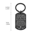 thumbnail image 3 of Yaoyar Gifts for Him Her Boyfriend Husband Girlfriend Wife Soulmate To My Love Keychain Romantic Anniversary I Love You Gifts Birthday Anniversary Christmas Valentines Day Gifts for Him Her, 3 of 3