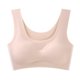 thumbnail image 1 of Ropa interior japonesa sin costuras de una pieza para mujer, sujetador deportivo de yoga con espalda descubierta de seda helada, 1 of 6