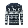 thumbnail image 6 of Family Matching Christmas Sweaters Christmas Ugly Sweater Cotton Knit Winter Pullover Tops for Adult Kids, 6 of 10