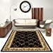 thumbnail image 3 of Radici 1427-1722-BLACK Noble Rectangular Black Transitional Italy Area Rug, 7 ft. 9 in. W x 9 ft. 6 in. H, 3 of 4