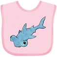 thumbnail image 3 of Inktastic Cute Hammerhead Shark Boys or Girls Baby Bib, 3 of 4