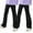 2 Pack(Black+Black), variant on 1/2 Pack Girls Athletic Yoga Pants Flare Leggings with Pocket, Kids High Waisted Bell Bottoms Skinny Pants Activewear 4-12 Years