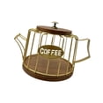 thumbnail image 4 of Fiocias Coffee Pod Holder Basket Container Coffee Capsule Holder for Cafe Office Desktop gold, 4 of 9