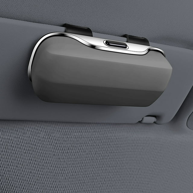 Sunglass Holder For Car Glasses Organizer Car Visor Clip To Open Organizer Interior Accessories For Suvs And Trucks,Suitable For All Types Of Vehicles,non Destructive Ambient Lighting Automotive
