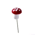 thumbnail image 2 of Mini Fairy Garden Accessories, Mushroom Garden decor, Outdoor Yard decorations, Red Cap Accents, Plant decorations, Garden decor for Outside, 50 Pack, 2 of 8