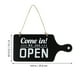 thumbnail image 2 of 1pc Puerta de doble cara Signo de la puerta Colgando Adorno Puerta de madera Decoración colgante HOMEMAXS 11119377-MX, 2 of 6