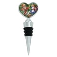 thumbnail image 1 of Alice in Wonderland Garden Party Heart Love Wine Bottle Stopper, 1 of 5