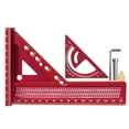 thumbnail image 6 of Professional Triangle Ruler Feature Anodized Surfaces Enhances Durability MultiAngle Measuring Ruler For Technical Draw, 6 of 9