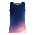 thumbnail image 4 of Dagegui Sleeveless Muscle Tank Tops for Men Big and Tall Tie Dye Graphic Tees Gym Workout Cotton Shirts Athletic Running Tee for Men Purple,L, 4 of 4