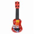 thumbnail image 5 of Mini Guitar for Baby Beginners Classic Mini Ukulele Guitar Educational Musical Instrument Toy for Kids Early Education Red, 5 of 5