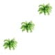 thumbnail image 4 of Naiovety Flores artificiales fáciles de limpiar para interiores o exteriores Plantas artificiales de apariencia realista 20 Gran hoja persa Type1 NO1, 4 of 6