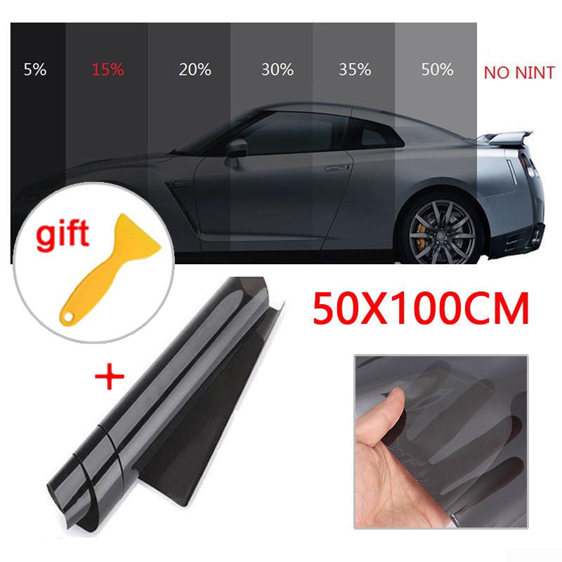 Window Tint Film Black Roll VLT 1/5/15/35% Car Home 76cm X 6m Tinting Tools Kit 