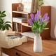 thumbnail image 5 of Decoración del hogar, decoración de habitaciones, flores artificiales de lavanda adecuadas para jardín al aire libre, flores artificiales de plástico, decoración del hogar, boda, plantas verdes, flore, 5 of 6