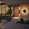 thumbnail image 3 of 10W Modern Black LED Outdoor Wall Light IP65 Warm White 3000K 15CM Lámpara de pared exterior impermeable redonda para jardín Terraza Garaje [Clase de eficiencia energética A+] TUNC Sencillez, 3 of 5