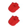 thumbnail image 3 of Minnieouse Mujeres diseño simple cuello falso niñas moda Formal chifón falso media camisa solapa desmontable accesorio de ropa punto rojo Punto rojo 2Conjunto, 3 of 6