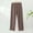 Coffee, variant on ALLLIST Fleece Pajamas for Ladies Plaid Pants Bottoms Soft Brown Winter Home Clothes Loungewear for Women