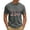 #001#-Dark Gray, variant on Usa Flag Shirts for Men: Vintage American Flag Graphic Tee Shirts Crewneck Usa Graphic Tops for Men Gray L