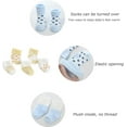 thumbnail image 2 of Unisex Baby Terry Socks 5-Pack for Baby boy and girl 0-12 Months Warm Cotton Socks, 2 of 7