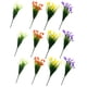 thumbnail image 4 of Ramo de 12 flores artificiales de simulación de lirio de cala., 4 of 5
