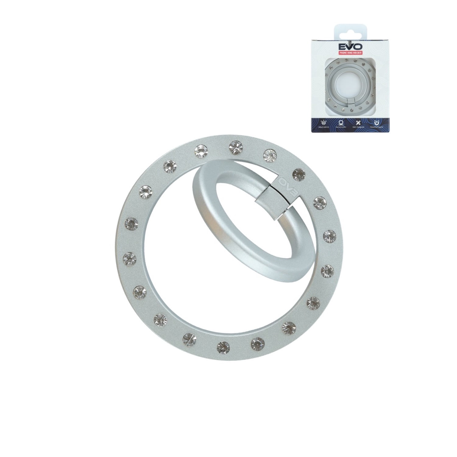 EVO PO1 Wireless Charging Friendly Magnetic Ring Holder