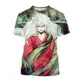 thumbnail image 1 of Nueva Camiseta Casual Inuyasha Impresión 3D De Manga Corta De Personalidad De Moda Para Hombres, 1 of 4