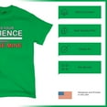 thumbnail image 4 of Tee Hunt Find Your Patience Before I Lose Mine Funny T-Shirt Sarcasm Men's Tee, Green, Medium, 4 of 5
