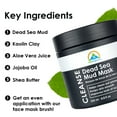 thumbnail image 5 of Dead Sea Mud Mask for Face and Body - Best Cleansing Clay for Blackheads, and Clogged Pores (8.8oz.), 5 of 5