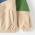 thumbnail image 7 of Karoyedx Kid Outerwear Toddler Boys Fleece Jacket Spring Fall Lightweight Coat Printed Full Zipper Outerwear Beige Size,2-3 Years, 7 of 7