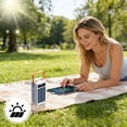 thumbnail image 4 of Solar Battery Pack 50mAh External Suitable for Mobile Devices Hiking Backpacking Camping Road Travel Outdoor Exploration, 4 of 5