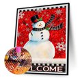thumbnail image 1 of Cuadros Decorativos Muñeco de nieve 5D DIY Diamond Painting Kits Full Round Drill Wall Decor Craft (WT1508) Tmvgtek embutido en tela, 1 of 8
