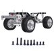 thumbnail image 2 of RC Car Metal Frame, RC Car Frame, Camión RC De Fibra De Carbono Para 1/12 RC Car RC Model Car RC Crawler Car Mgaxyff Plata MN-90S, 2 of 8